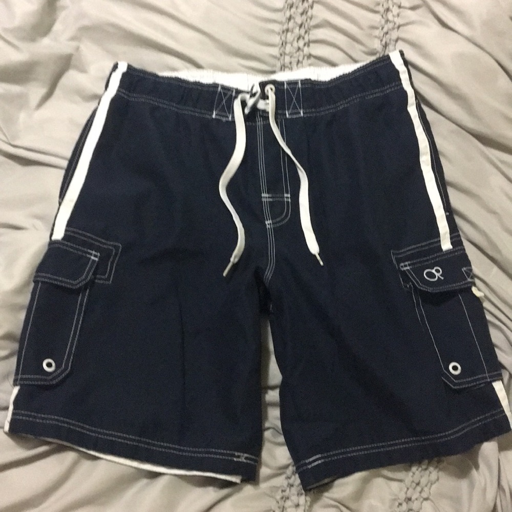 OCEAN PACIFIC swim trunks.